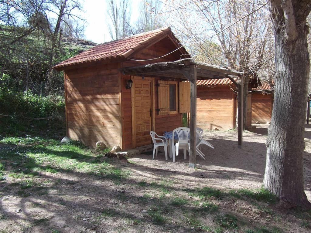 Cabanas Camping Sierra De Penascosa Exteriör bild